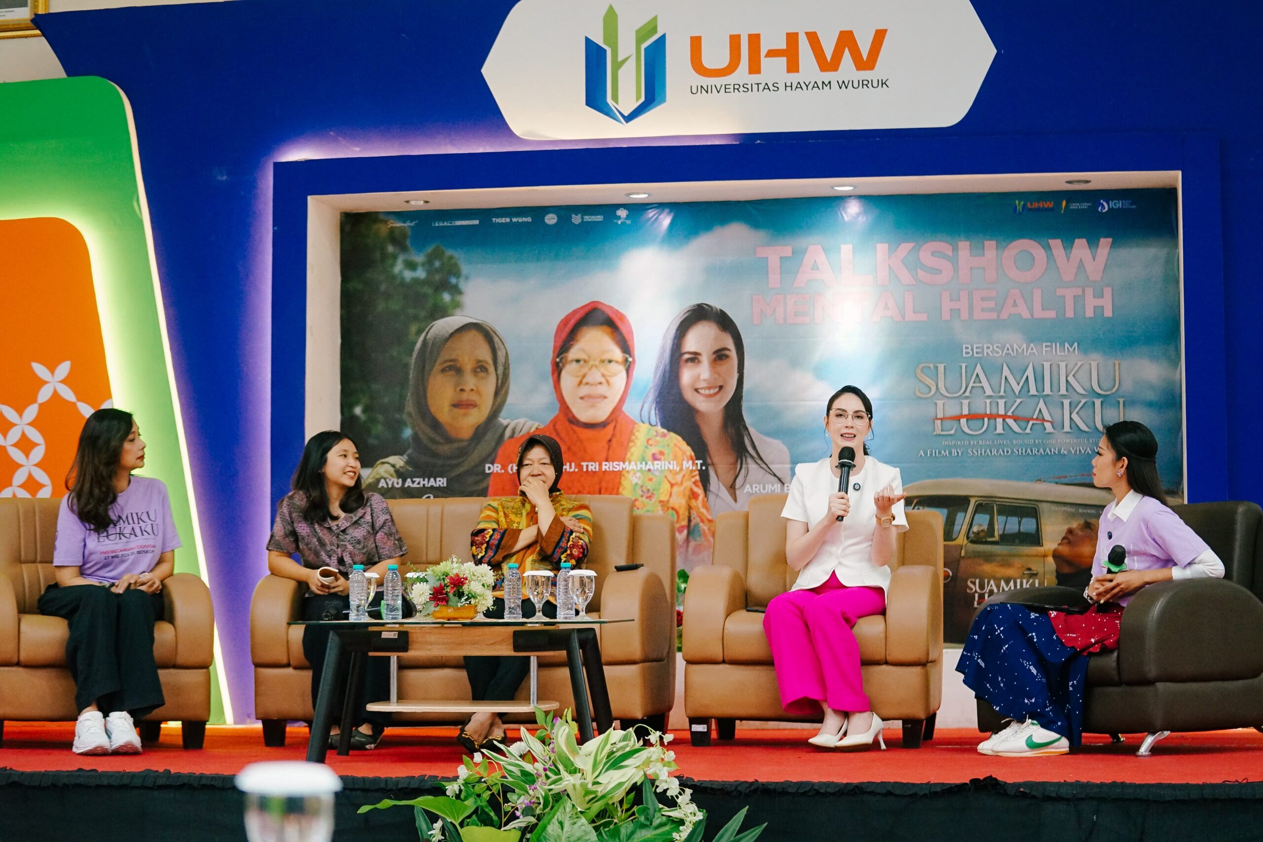 Arumi Bachsin Ajak Generasi Muda Berani Speak Up Lawan KDRT Lewat Talkshow Mental Health Bersama Film “Suamiku Lukaku”